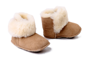 EMU AUSTRALIA Baby Bootie Deluxe B13256 sand, śniegowce dziecięce, rozmiary 19-29,5