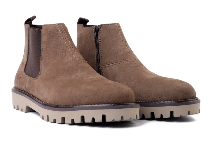 RIEKER 30453-24 brown, botki męskie