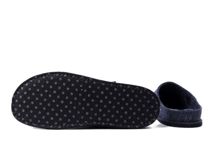 DR. BRINKMANN 220072-05 blau, kapcie męskie