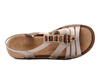 RIEKER 60851-62 beige, sandały damskie