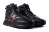 WONDERS A-2493 Wild I negro, trzewiki damskie