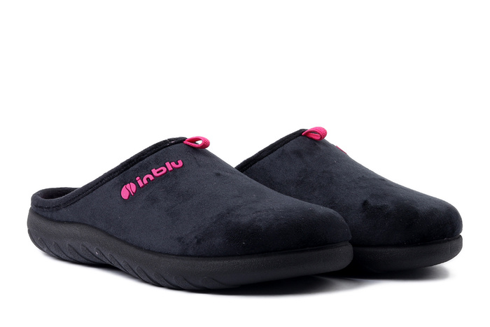 INBLU ET-37 014 czarny, kapcie damskie