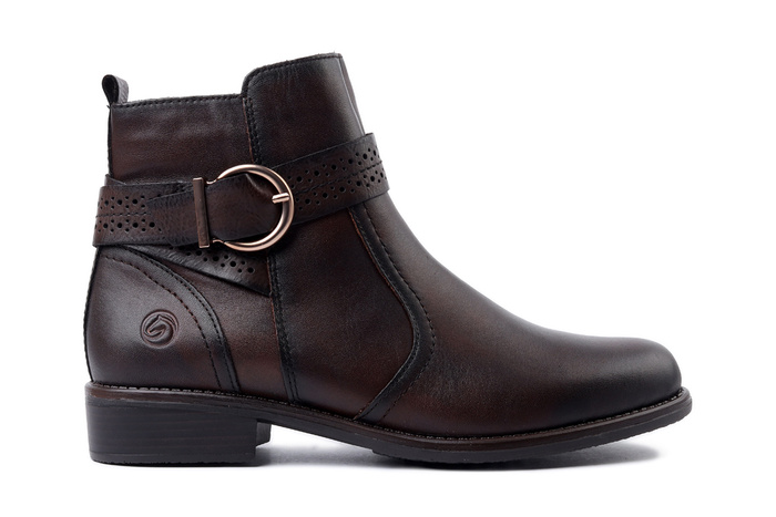 RIEKER REMONTE D0F81-25 brown, botki damskie