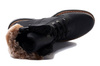 RIEKER 72630-00 black, trzewiki damskie
