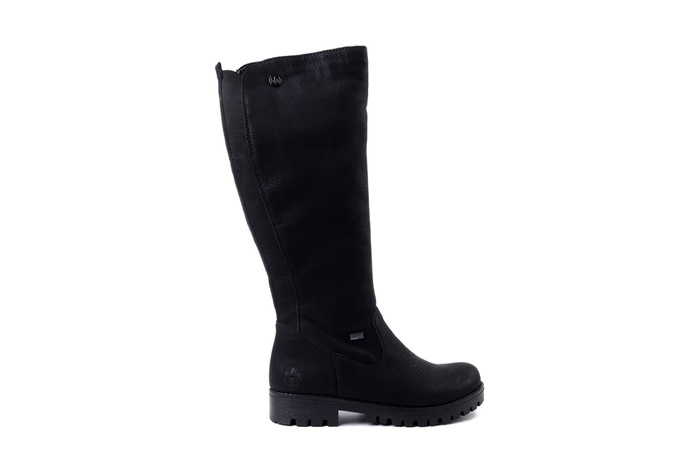 RIEKER TEX 78554-00 black, kozaki damskie