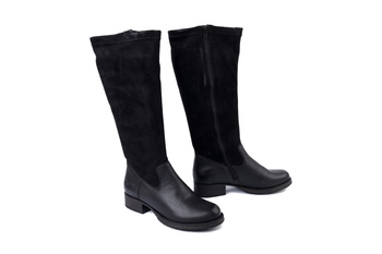 RIEKER Z9551-00 black, kozaki damskie