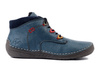 RIEKER 52544-14 blue, trzewiki damskie