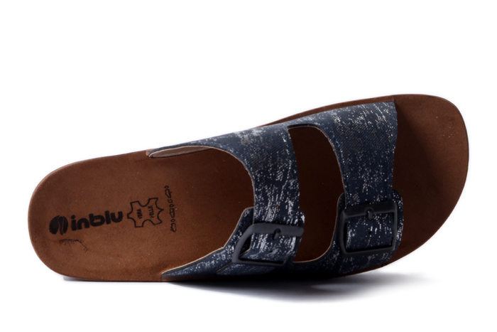 INBLU CP-50 004 granatowy, klapki damskie