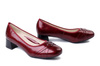 RIEKER 45068-35 red, czółenka damskie