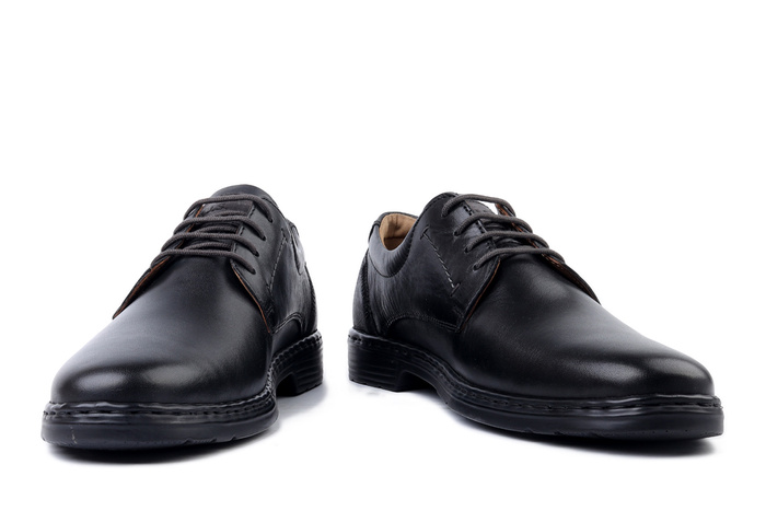 JOSEF SEIBEL 42801 860 100 Alastair 01 schwarz, półbuty męskie