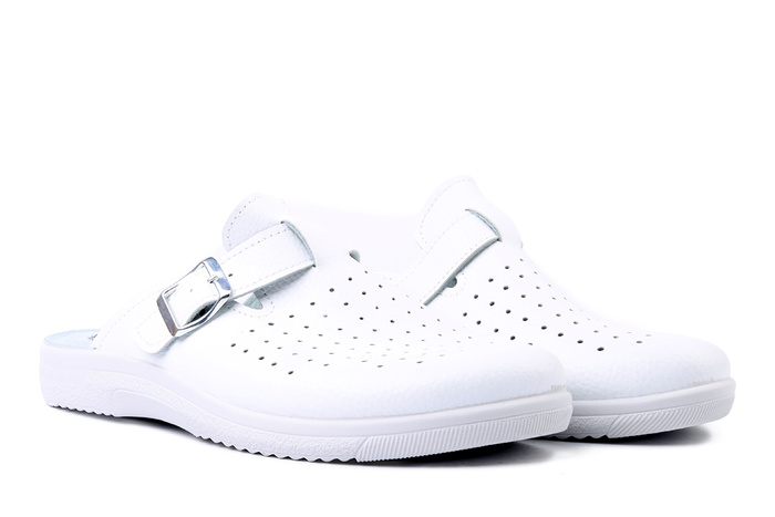 INBLU DG-15 001 biały, klapki męskie