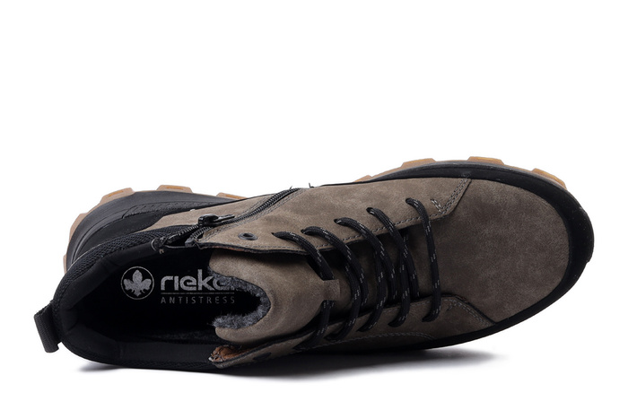 RIEKER TEX 35508-25 brown combination, trzewiki męskie