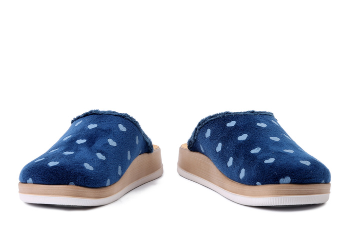INBLU CT-40 004 granatowy, kapcie damskie