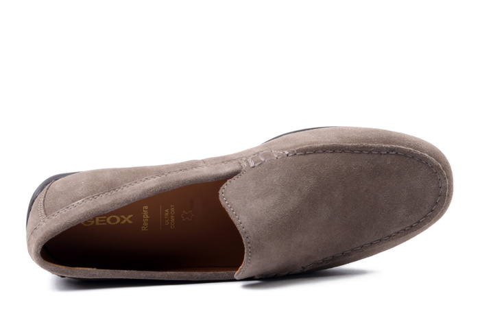 GEOX U55HYA 00022 C1018 U SPHERICA EC16 A SUEDE dove grey, półbuty męskie