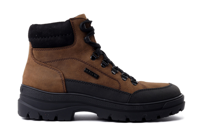 RIEKER TEX F5411-25 brown, trzewiki męskie