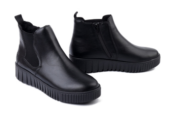 RIEKER Y6151-00 black, botki damskie