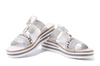 RIEKER V02M6-40 grey, klapki damskie