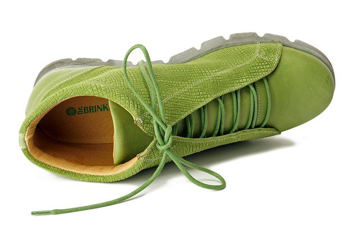 Dr. BRINKMANN 991594-7 grun, trzewiki damskie