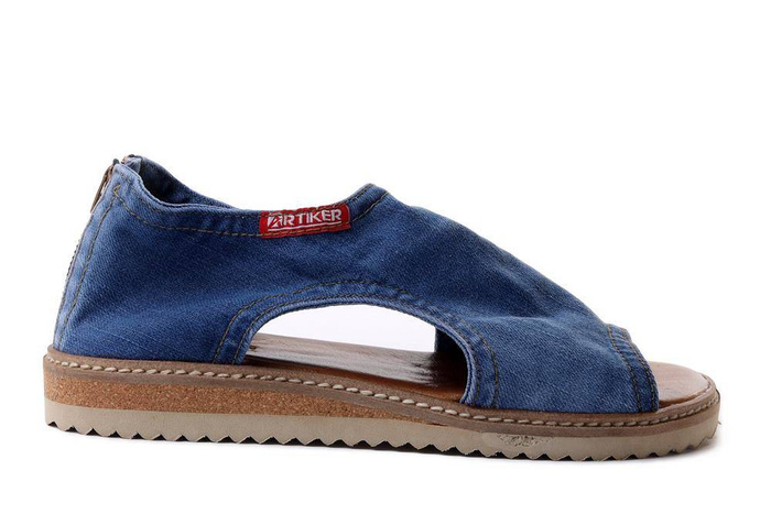 ARTIKER RELAKS 52C0206 jeans, sandały damskie