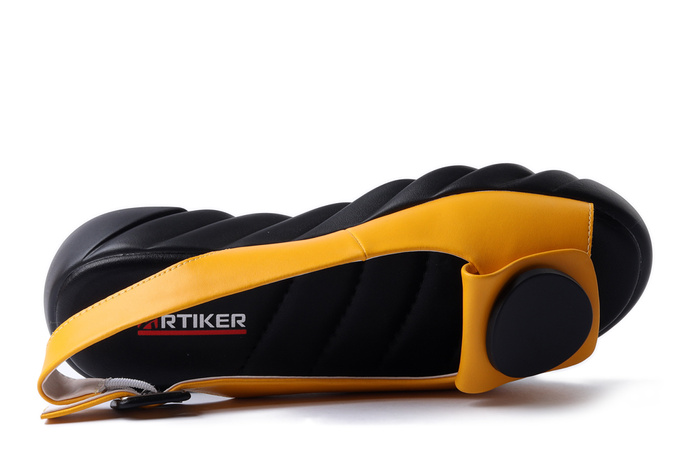 ARTIKER RELAKS 52C1637 żółty, sandały damskie