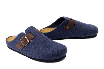 DR. BRINKMANN 220077-05 blau, klapki męskie