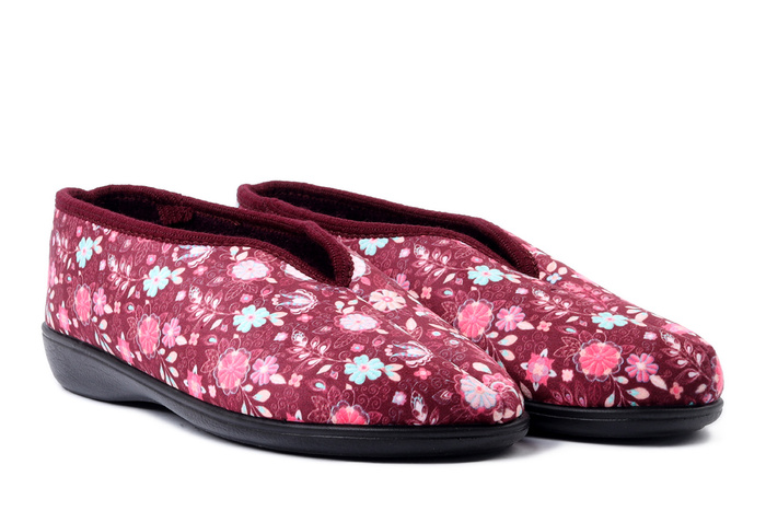 ADANEX 29836 DIP6VV burgund, kapcie damskie