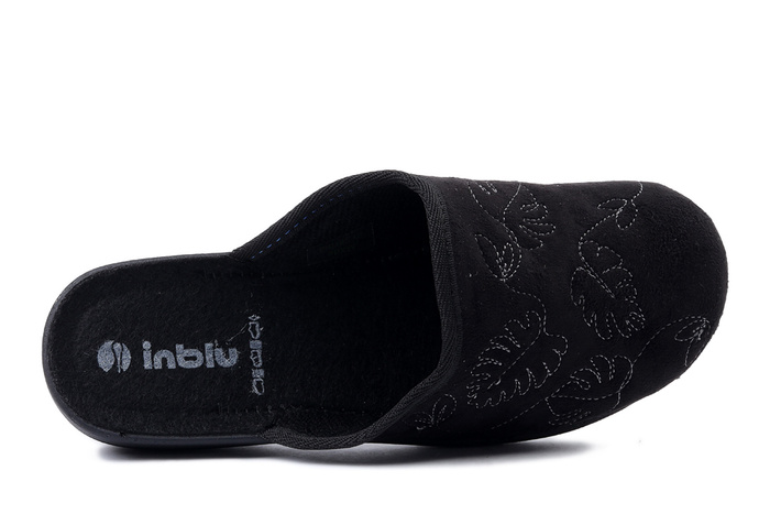 INBLU LV-18 014 czarny, kapcie damskie