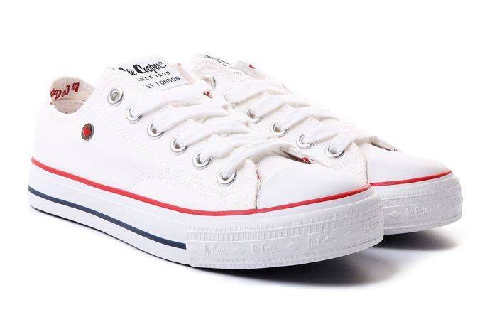 LEE COOPER LCW-22-31-0875L white, półtrampki damskie