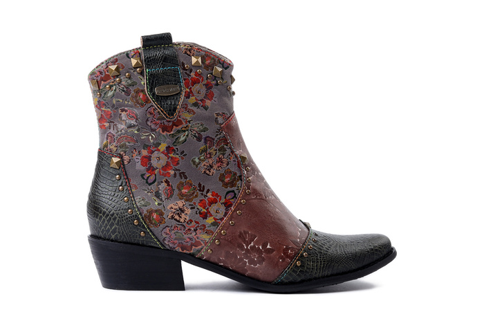 LAURA VITA 0007436 Hicnio 20 taupe, botki damskie