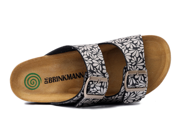 DR. BRINKMANN 700788-82 gold, klapki damskie