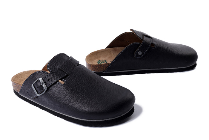 DR. BRINKMANN 600419-1 schwarz, klapki męskie