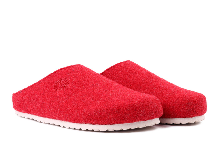 DR. BRINKMANN 320261-04 rot, kapcie damskie