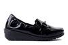 RIEKER L5352-00 black, półbuty damskie