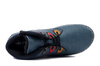 RIEKER 52544-14 blue, trzewiki damskie
