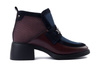 MACIEJKA A6747-23/00-8 bordo, botki damskie