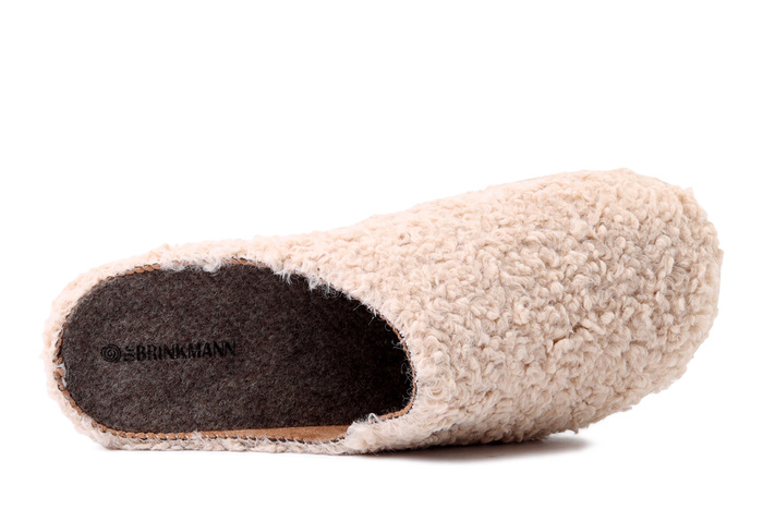 DR. BRINKMANN 320241-08 natural, kapcie damskie