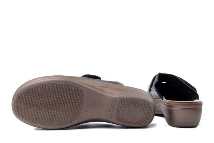 INBLU LY-80 045 szary, kapcie damskie