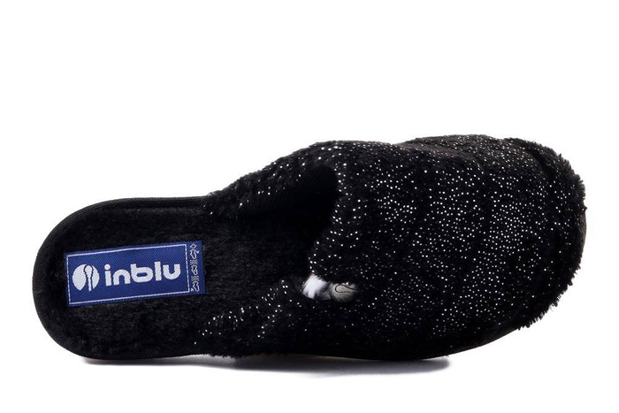 INBLU LB-95 czarny, kapcie damskie