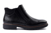 RIEKER 33151-00 black, botki męskie