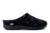 MANITU 320281-01 schwarz, kapcie damskie