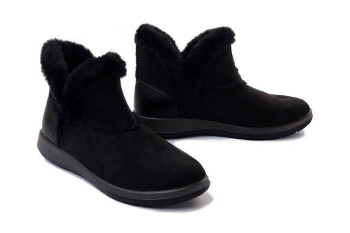 INBLU WG-22 014 czarny, botki damskie