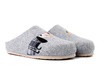 DR. BRINKMANN 320276-91 hellgrau, kapcie damskie