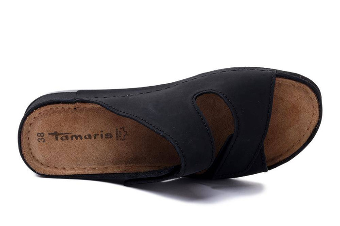 TAMARIS 27510-41 001 black, klapki damskie