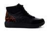 RIEKER REMONTE D2V70-03 black combiantion, trzewiki damskie
