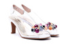 BRENDA ZARO T4027 white, sandały damskie