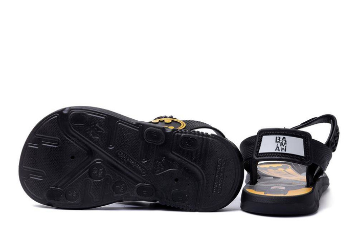 IPANEMA 22169 BATMAN BATMOVEL PROMO INF 20566 black/yellow, sandały dziecięce, rozmiary 27-37