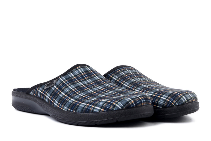 BEFADO 548M 040 granat, kapcie męskie