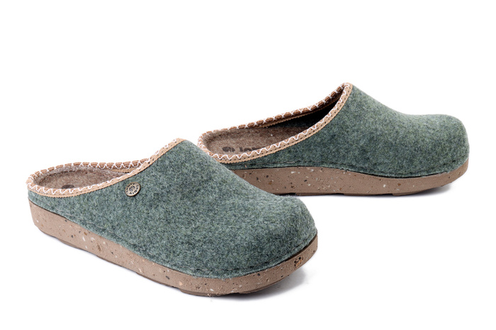 INBLU ED-31 068 zielony, kapcie damskie