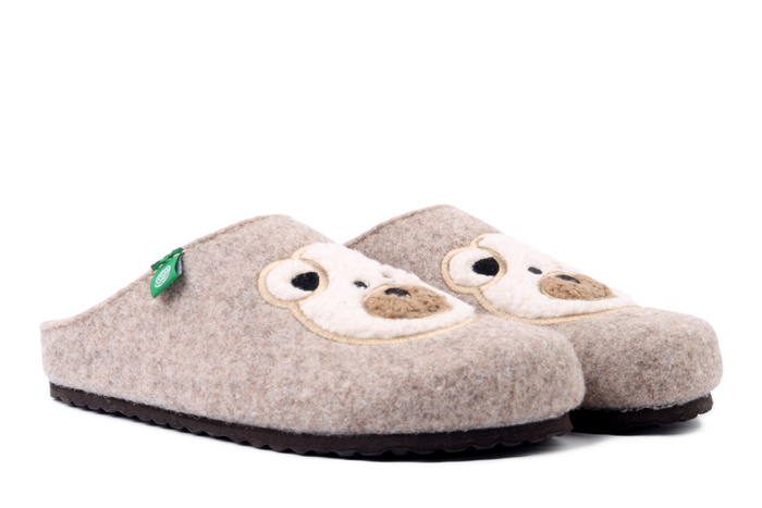 DR. BRINKMANN 320262-22 hellbraun, kapcie damskie