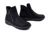 RIEKER 73357-00 black, botki damskie